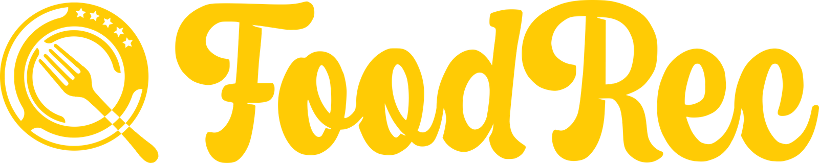 Logo horizontal - Amarelo